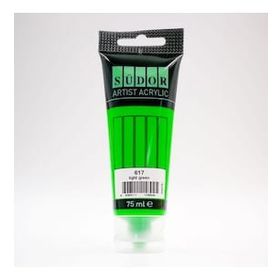 Südor 75 ml Tüp 617 Açık Yeşil Akrilik Boya