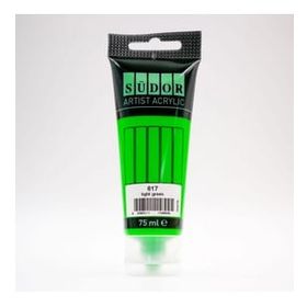 Südor 75 ml Tüp 617 Açık Yeşil Akrilik Boya