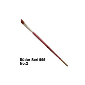 Südor 995 No 2 Yan Kesik Sentetik Fırça