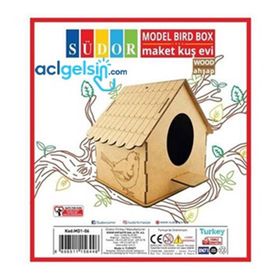 Südor Ahşap Maket Kuş Evi Eğitim Metaryelleri
