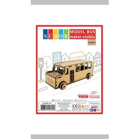 Südor Ahşap Maket Otobüs