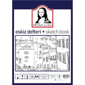Südor BN05-4 A4 120 gr 50 Yaprak Eskiz Defteri