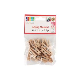 Südor BS99 Küçük Renkli Ahşap Mandal