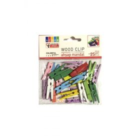 Südor Büyük 3.5 cm 20'li Naturel Ahşap Mandal