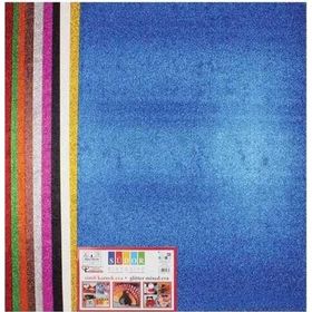 Südor Eva 10 Renk Karışık 50x70 cm Simli Kağıt