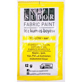 Südor KB01 Sarı Toz Kumaş Boyası