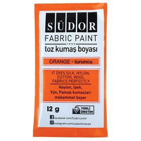 Südor KB02 Turuncu Toz Kumaş Boyası