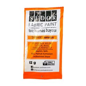 Südor KB02 Turuncu Toz Kumaş Boyası