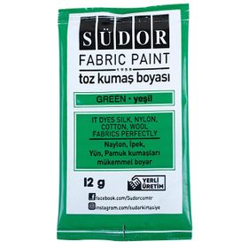 Südor KB07 Yeşil Toz Kumaş Boyası