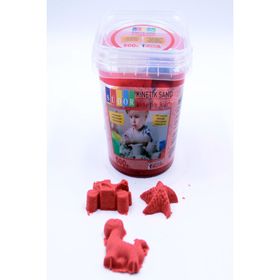 Südor KS02-3 Kovalı 500 gr Kırmızı Kinetik Kum