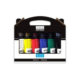 Südor MA075-X6-4 75 ml 6 Renk Neon Akrilik Boya