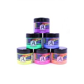 Südor MA125-X6-4 125 ml Monalisa 6 Adet Neon Renk Akrilik Boya Set