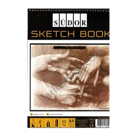 Südor MN21-5 100 gr A5 50 Yaprak Spiralli Eskiz Defteri