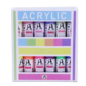 Südor Monalisa 70 ml 12 Adet Renk Chalk Neon Akrilik Boya Seti