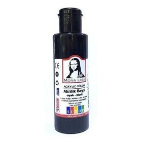 Südor Monalisa SD150-10 70 ML Siyah Akrilik Boya