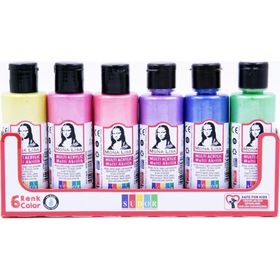 Südor SD1006I 6x70 ml Multi İnci Akrilik Boya Seti