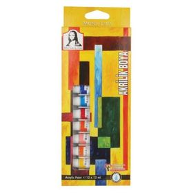 Südor SD125 Monalisa 12 R 12 ml Tüp Akrilik Boya