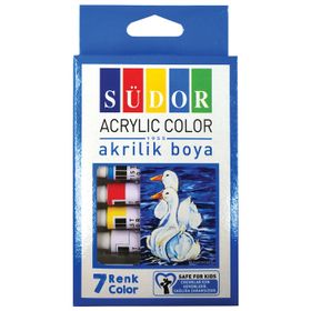 Südor SD191 7x9 ml Tüp Akrilik Boya Set