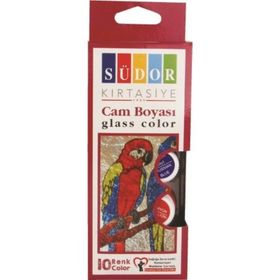 Südor SD322S 15 ML 10 Renk Su Bazlı Cam Boyası