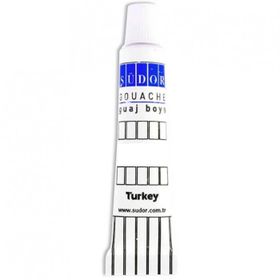 Südor SD550-07 8.5 ml Açık Mavi Guaj Boya