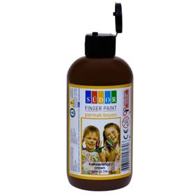 Südor SD8008-12 Kahverengi 250 ml Parmak Boyası