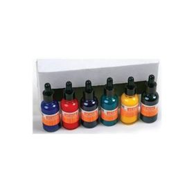 Südor Set 30 ml Damlalıklı 6 Renk Ebru Boyası