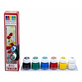 SÜDOR Südor 6 Renk Guaj Boya 15 Ml SD521