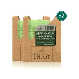 Suds Enjoy 2x100 gr Doğal El Yapımı Argan Çam Sabunu