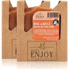 Suds Enjoy 2x100 gr Doğal El Yapımı Bal Keçi Sütü Sabunu