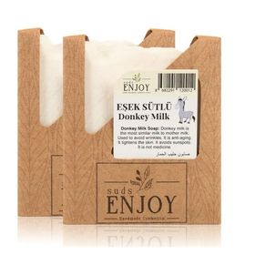 Suds Enjoy 2x100 gr Doğal El Yapımı Eşek Sütlü Sabunu