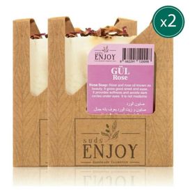 Suds Enjoy 2x100 gr Doğal El Yapımı Gül Sabunu