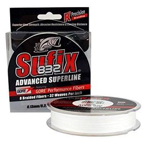 Sufix 832 Advanced 0.10 mm, 5.9 kg Çekme Kapasitesi 100 Metre Hayalet Misina
