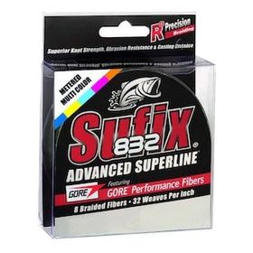 Sufix 832 Advanced 0.10 mm, 5.9 kg Çekme Kapasitesi 100 Metre Hayalet Misina