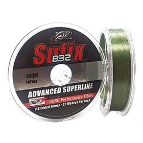 Sufix 832 Yeşil 0.20 mm 120 m 13.5 kg Çekme Kapasiteli Advanced Superline Braid Örgü Olta Misinası