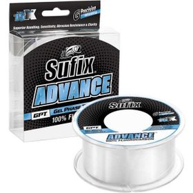 Sufix Advance Fluorocarbon 0.148 mm 50 mt 1.4 kg Beyaz Olta Misinası