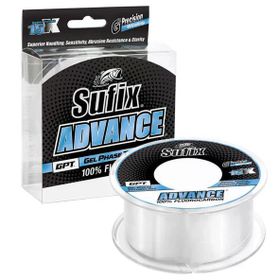 Sufix Advance Fluorocarbon 0.148 mm 50 mt 1.4 kg Beyaz Olta Misinası