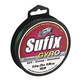 Sufix Deep Green 0.17 mm - 135 mt - 6.8 kg Gyro Braid İp Misina