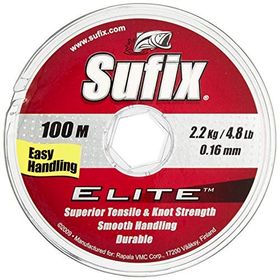 Sufix Elite Monofilament Low Vis Yeşil 0.16 mm 2.2 kg 100 m Olta Misinası