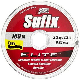 Sufix Elite Monofilament Low Vis Yeşil 0.16 mm 2.2 kg 100 m Olta Misinası