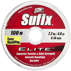 Sufix Elite Monofilament Low Vis Yeşil 0.16 mm 2.2 kg 100 m Olta Misinası