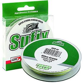Sufix Feeder Braid Olive Yeşil 0.10 mm 4.5 kg 100 m Olta Misinası