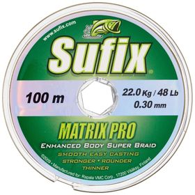 Sufix Matrix Pro Ip Yeşil 0.34 mm 25 kg 100 m Olta Misinası