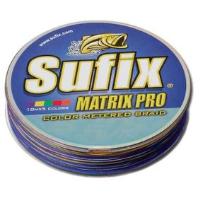 Sufix Matrix Pro Multicolor 0.50 mm 67.5 kg 1000 m İp Olta Misinası