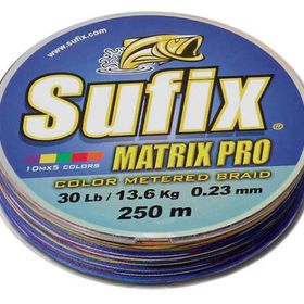 Sufix Multıcolor 0.30 mm - 100 mt - 27 kg Matrix Pro İp Misina