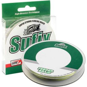 Sufix Olive Green 0.10 mm - 100 mt - 4.5 kg Feeder Braid İp Misina