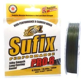 Sufix Performance Pro8 0.12 mm 8.2 Kg 275 m Olta Misinası