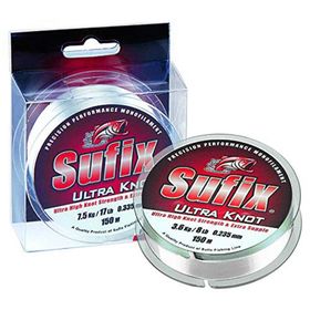 Sufix Ultra Knot Monofilament Beyaz 0.18 mm 2.5 Kg 150 m Olta Misinası