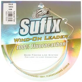 Sufix Wind On Fluorocarbon Leader 50 lb 24 kg Olta Misinası