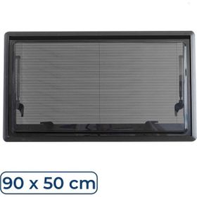 Suga 90 cmx50 cm Amortisörlü Karavan Cam Pencere