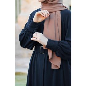 Suhneva 1153 Ecrin Kışlık Lacivert Kadın Pardesü